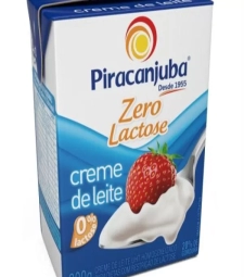 Imagem de capa de Creme De Leite Piracanjuba 27 X 200g Zero Lactose Tp