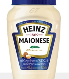 Imagem de capa de Maionese Heinz 12 X 400g